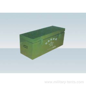 Field military iron equipment box